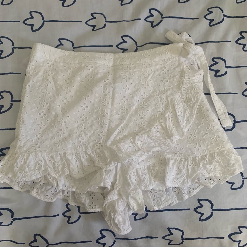 Eyelet Skort